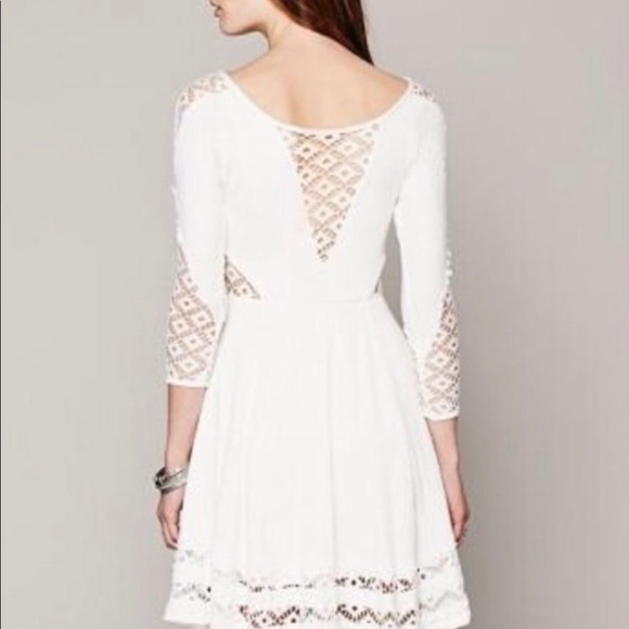 Free People To The Point Lace Dress - XS - Picture 4 of 6